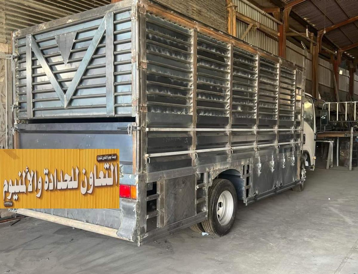 ورشة التعاون لتفصيل وبيع صناديق قلاب مستعملة وجديدة في الرياض