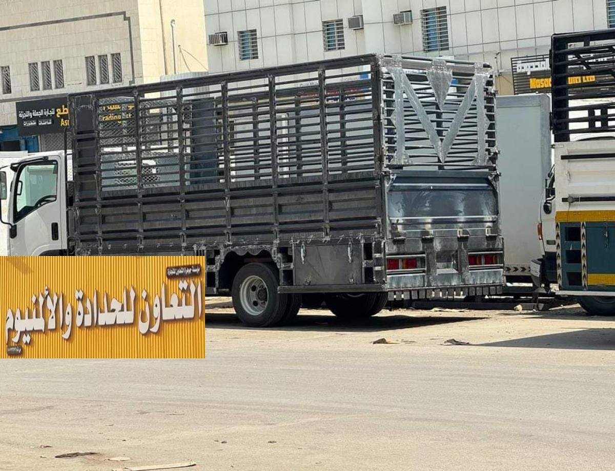 ورشة تصنيع صناديق لوري وصناديق دينا بالرياض